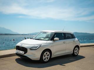White Suzuki Swift 1.1 Petrol – Busola Rent a Car Herceg Novi